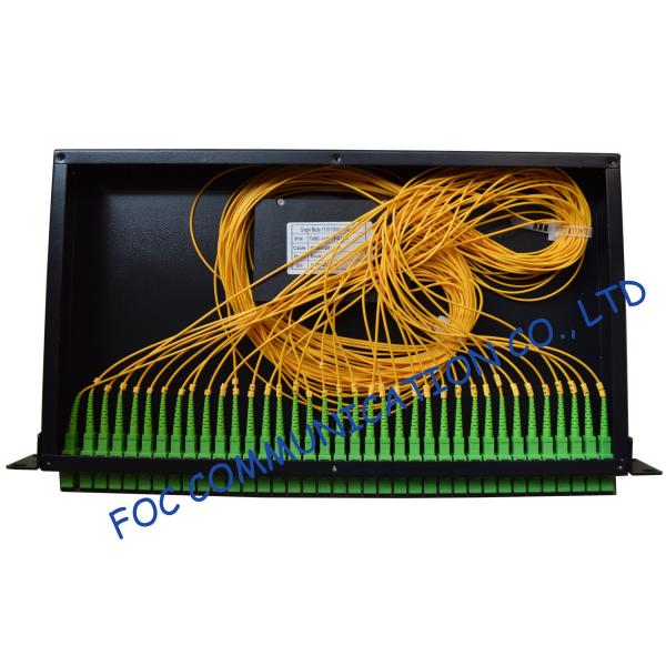High Stability Fiber Optic Splitter 1 × 36 , Rack Mount Local Area Network lan