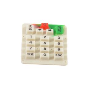 Customized Silicone Rubber Key with Optional Backlight for Brightness Control