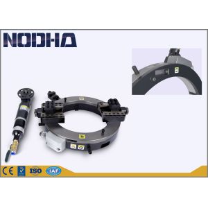 10"-16" Pneumatic Pipe Cutting Beveling Machine With Aluminum Body