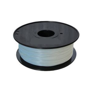 Color changed 3D Printing Filament ABS 1.75mm White to Blue by Sunshine,makerbot