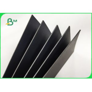 0.2 / 0.5 / 1.0 / 1.5mm Two Sides Black Board / Hard Paperboard Recycled Pulp
