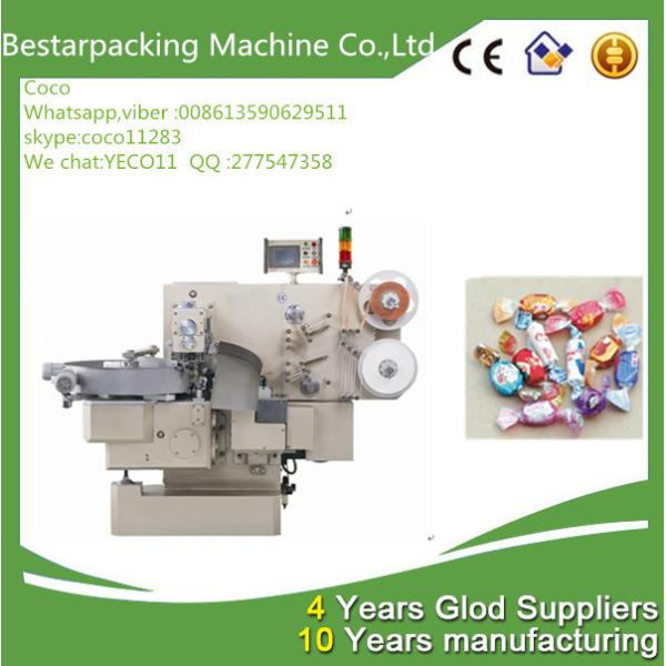 Quality Double twist chocolate wrapping machine with Automatic hopper wholesale