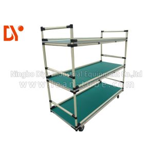 Cheap Hand Pushed Heavy Duty Tool Cart Aluminium Profile Welded Corrosion Resistance for sale
