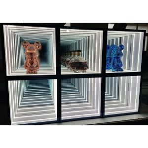 Indoor Outdoor Custom Wine Cabinet Bar Display Cabinet with High Brightness LED