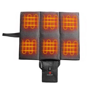 Cheap Multifunctional Foldable Heated Seat Cushion Rechargeable Heated Seat Pad 3 Temperature Settings With USB Port for sale