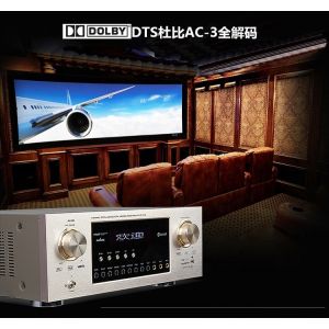 4K High Power Bluetooth Audio Amplifier Receiver Wireless USB Interface