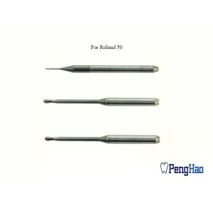 Zirconia Grinding Carbide Bur Dental Tool CrN / DLC / DC Coated Type Optional