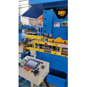 China 630KN Pressure C Type Fin Press Machine With 15.88mm Fin Mold Die on sale