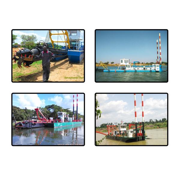 River Dredging CSD150 River Sand Mining Equipment 6 Inch With Sand Suction Pump