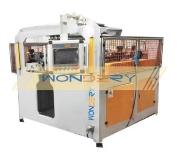 Quality Servo Type Plastic Tank Crimping Machine with 1050mm Core Height and 3200kg Weight for Aluminum Radiators wholesale