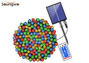 China 0603 Lamp Solar String Lights 800mah 72ft With Remote Control on sale