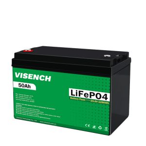 Cheap Visench Energy Storage 24V 50Ah RV Lithium Iron Phosphate Battery 24V Lifepo4 Battery for sale