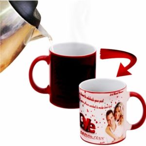 Cheap FDA Approved 11oz pac man heat changing mug color changing cups for sale