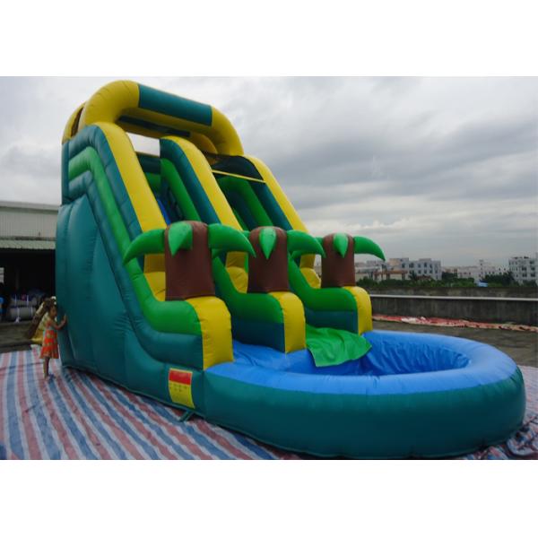 Amusement Inflatable Water Slide PVC Tarpaulin For Kids Fun Inflatable Water Park For Kids