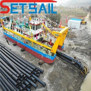 24inch Cutter Suction Dredger with Diesel Engine Hydraulic Winch and Cyclone