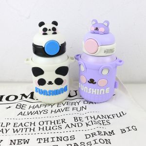 China 550ml Stainless Steel Thermos Cup With  Food Grade Silicone Cover on sale