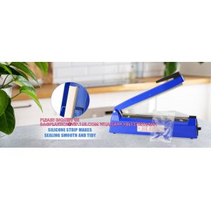 16 Inch Impulse Bag Sealer, Manual Poly Bag Sealing Machine W/Adjustable Timer