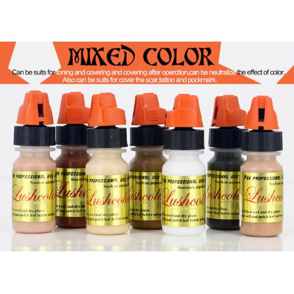 Lushcolor Semi Plaste Micropigment for Permanent Makeup Natural eyebrows and 3d eyebrows