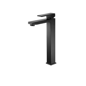 China One Hole Modern  Matte Black Basin Taps on sale