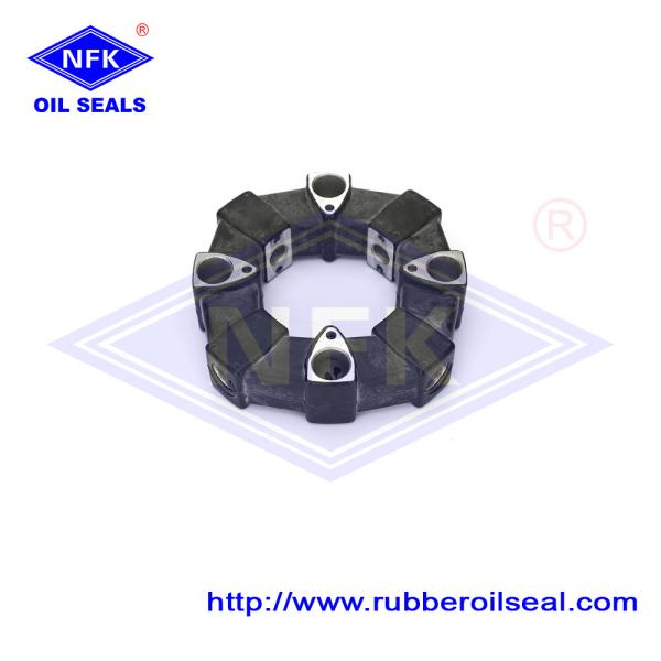 Black 22AS Universal Hydraulic Quick Coupling Assembly For Excavator