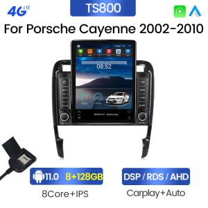 Android 11 Android Auto Porsche Cayenne 2002-2010 IPS DSP Stereo Carplay WIFI