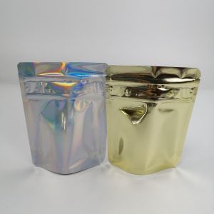 Child Resistant Frozen Cookies foil resealable pouches Edible Mylar