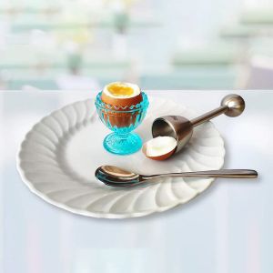 SGS Custom Eco Friendly 88ml Breakfast Glass Egg Cup