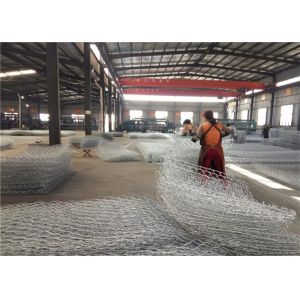 Hexagonal Woven Mesh River Control Gabion Basket For Coastal Protection