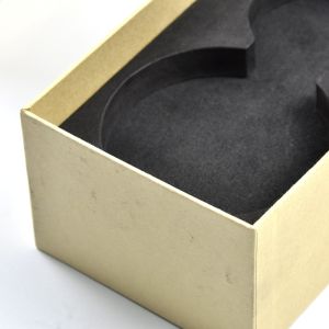 1200gsm Kraft Paper Gift Box With Foam Insert