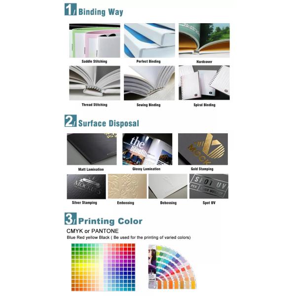 CMYK Pantone Hardback Book Printing