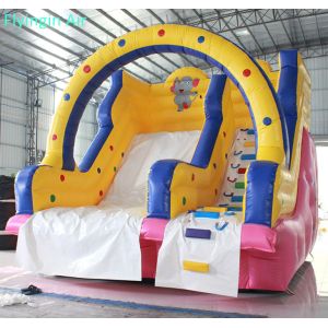 Pvc Inflatable Bounce and Slide with Blower for Outdoor Children Game