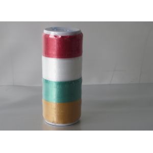 Muti - color Christmas Curling Ribbon Spool crimped PP solid ribbon 5mm * 25Y