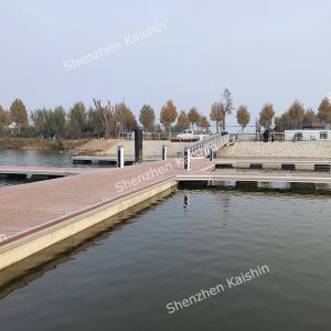Portable Aluminum Floating Docks High Resistance To Corrosion Marina Floating