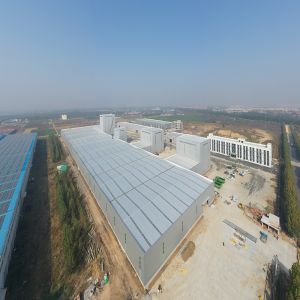 Custom Prefabricated Steel Structure Warehouse Q355B Material