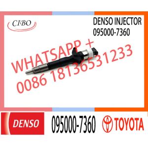 Den-so Neutral Common Rail Fuel Injector 095000-6870 095000-7360 For TOYO-TA 1KD