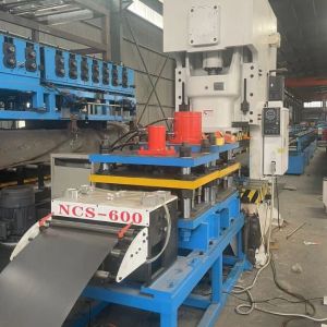 Cheap Metal Walk Platform Scaffolding Making Machine With Hydraulic Cutting for sale