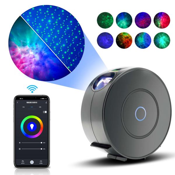 Quality Round LED Starry Sky Night Light Projector 5W For Christmas wholesale