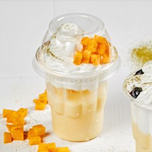 Cold drink container plastic yogurt ice cream cup maker machine