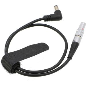 Extension 2 Pin Lemo To DC 2.5mm Cable Right Angle For Camera Power