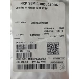 MPC8378CVRANGA Microprocessors MPU 8378 PBGA XT PbFr No ENC