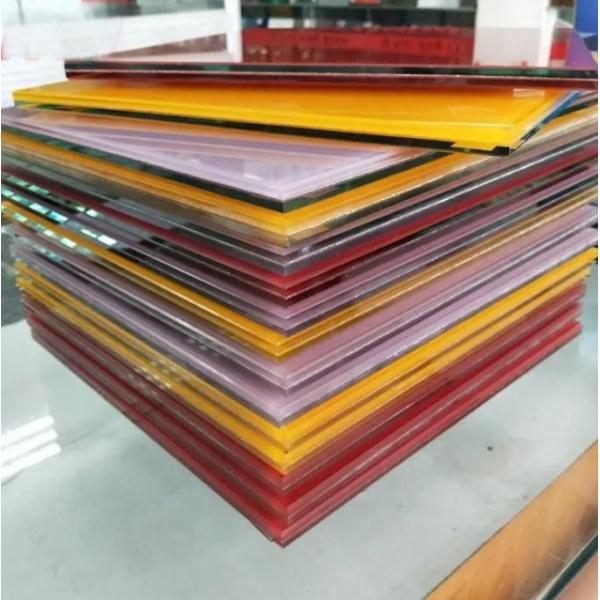 Quality 22mm 25mm PVB Laminated Tempered Glass Custom Stained Glass Window Hanging wholesale