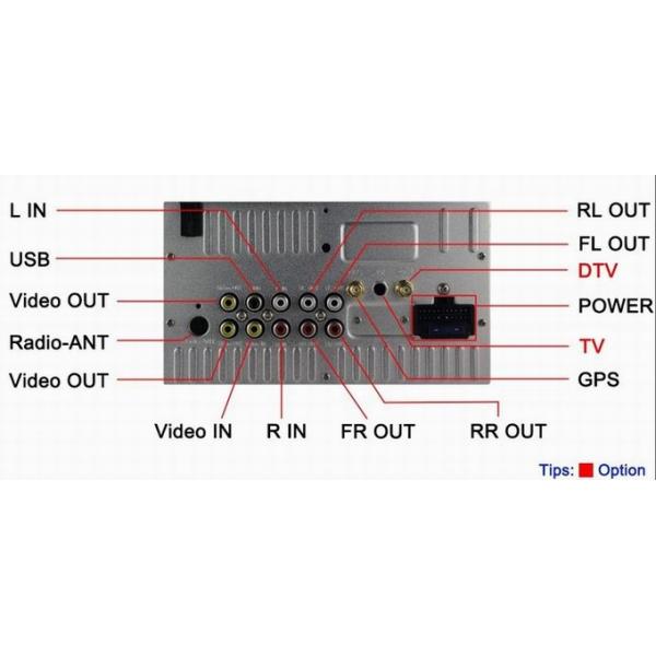 Car DVD Player multimedia car radio With GPS Navigation for Honda CRV 2008-2011 OCB-8615