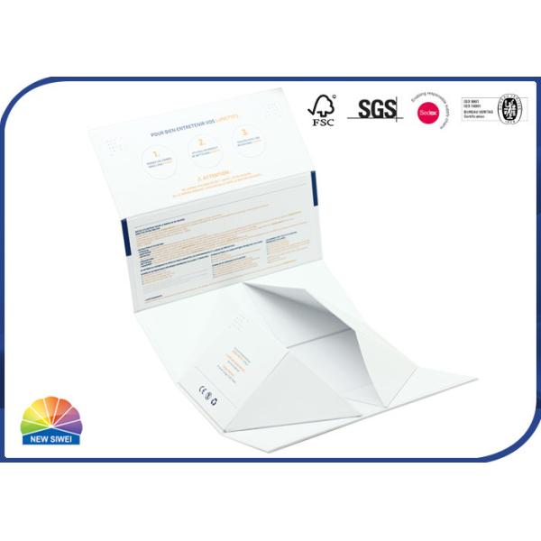 Quality Collapsible Rigid Glasses Cardboard Foldable Gift Box wholesale