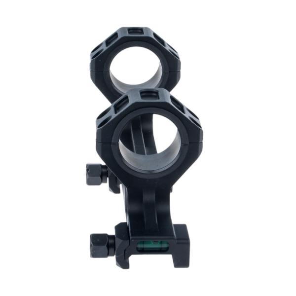Easy To See Picatinny Style Rings , 25 / 30mm Optic Mount Hunting Angle Adjustable