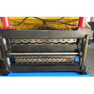 Fully Electric Double Layer Automatic Roll Forming Equipment Chain Drive High