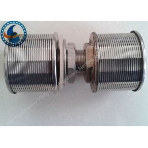 Double Head Water Filter Nozzle High Efficiency Threaded / Flange Type