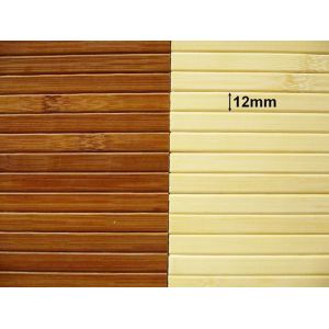 China Water Proof Bamboo Paneling Woven Back 13mm Width Customized Length on sale
