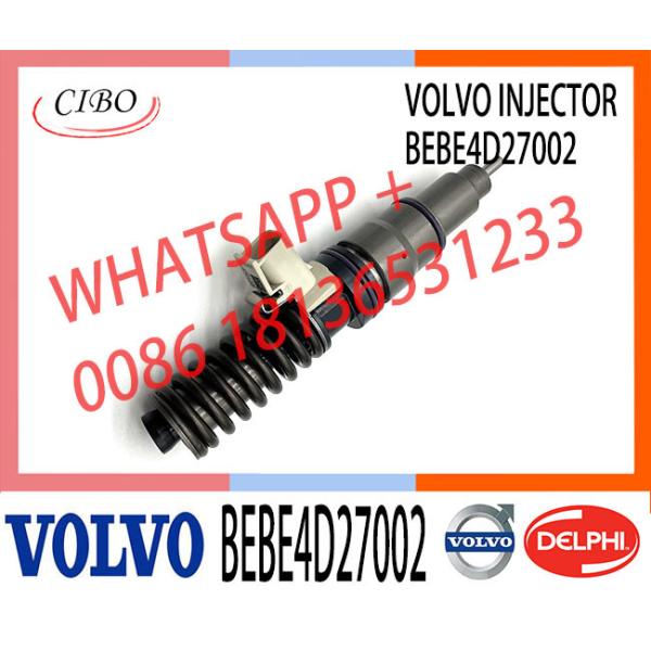 Quality 4 Pin Auto Excavator Truck Diesel Engine Parts Common Rail Inyector Fuel Injector Bebe4d27002 21379939 For VOL Md13 wholesale