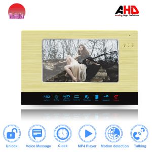 Morningtech home security intercom system motion detection AHD video door phone