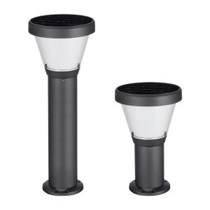 China 6000K LED Solar Pathway Lights Dusk To Dawn outdoor garden Light With LiFePO4 Battery on sale